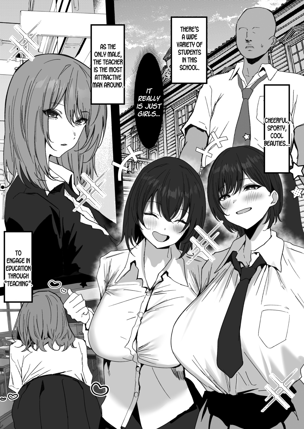 Hentai Manga Comic-Sex Girls Academy-Read-4